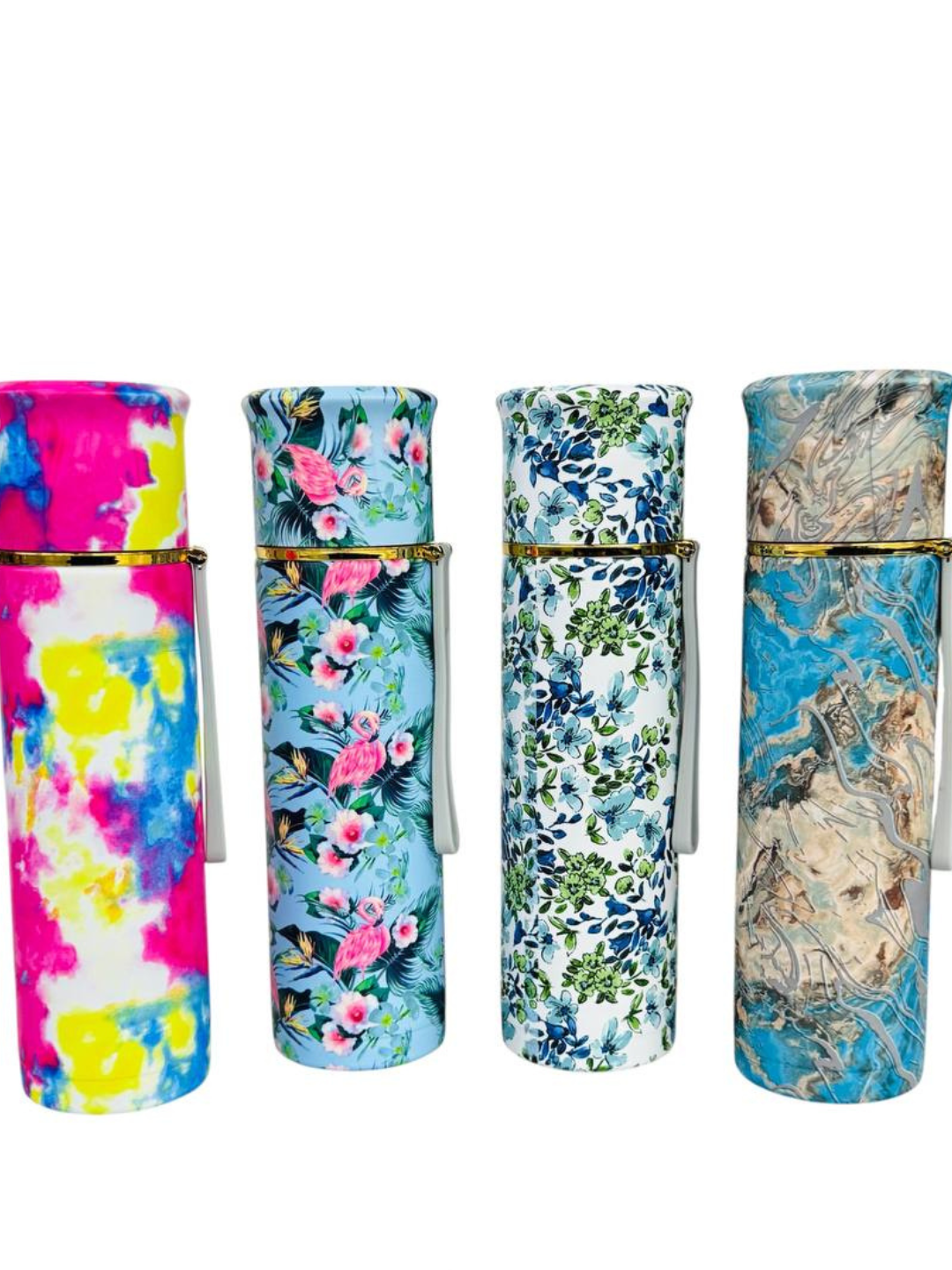 Металлический термос для горячих и холодных напитков, с узорчатым рисунком, 480 мл