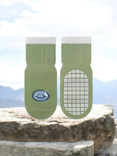 Носки, для мальчиков и девочек (оптом), 1-2 лет, противоскользящие — фото 1