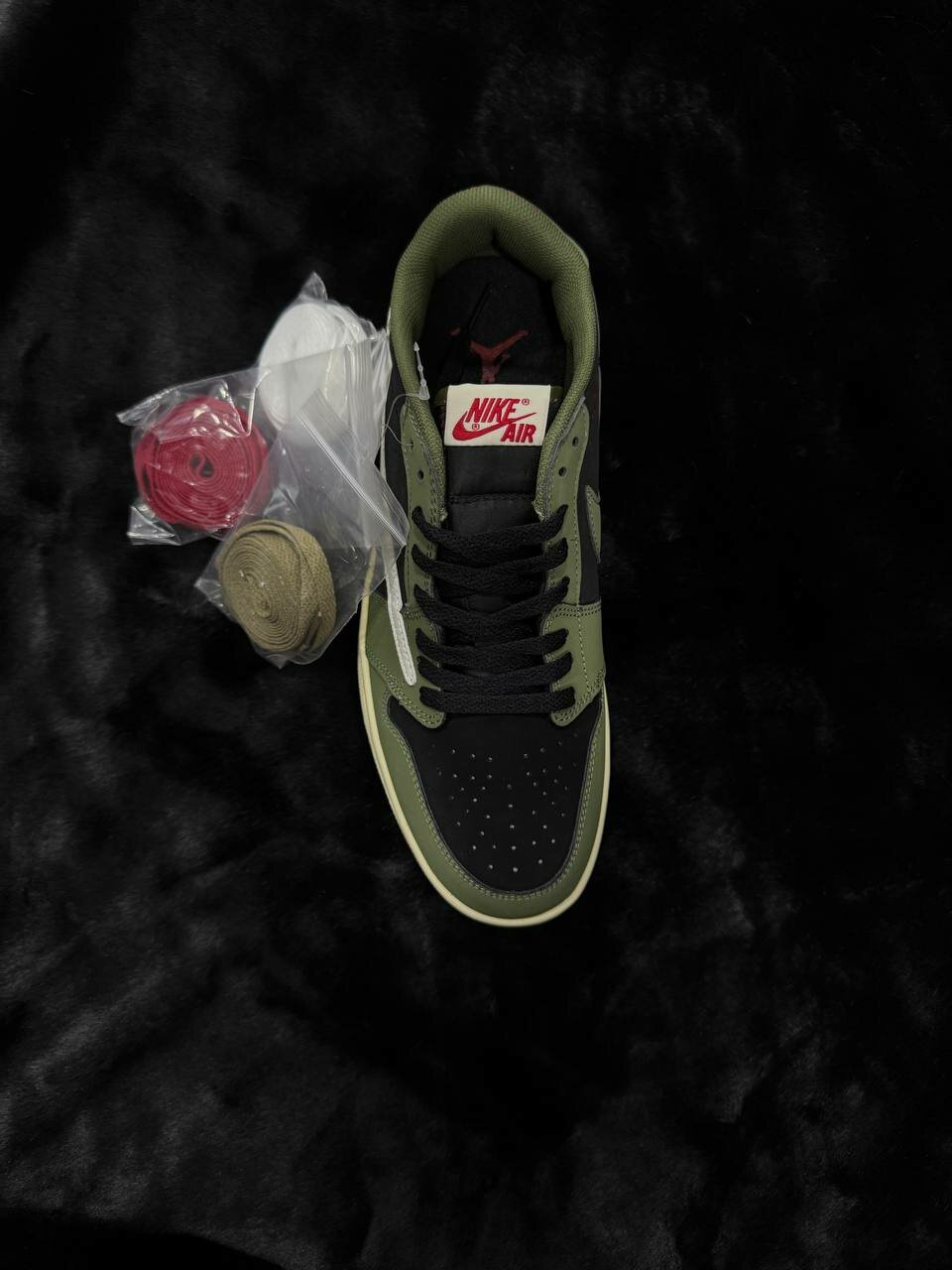 Кроссовки NIKE nike travis scott, размер 40, GREEN /Spruce Sto — фото 1