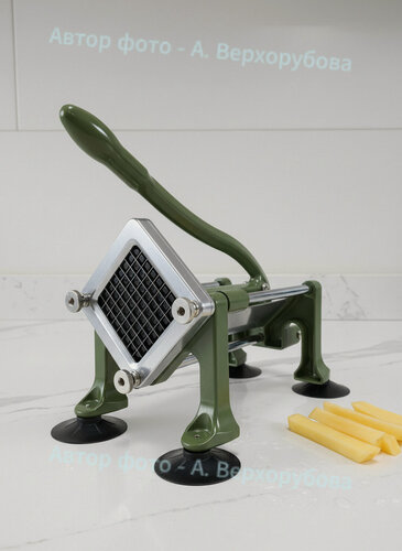 Изображение товара Картофелерезка профессиональная ручная Нож в комплекте 8х8 ячеек 10 x10мм