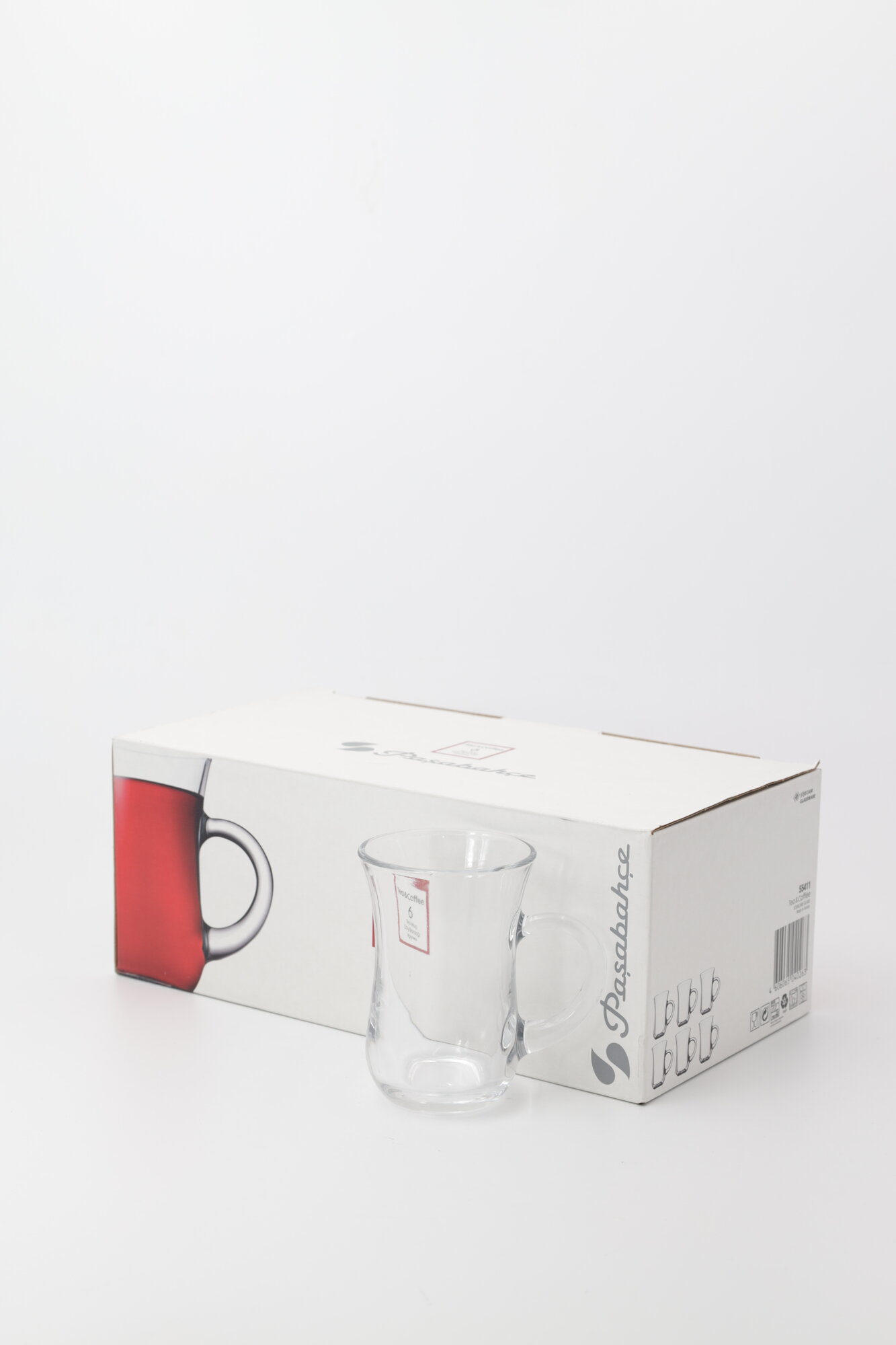 Кружка PASABAHCE TEA-COFFEE 55411 145мл 6шт 6х4 1053754 — фото 1