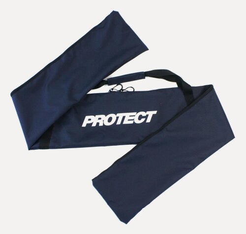 Изображение товара Чехол для одной пары беговых лыж до 210 см, цвет синий. PROTECT