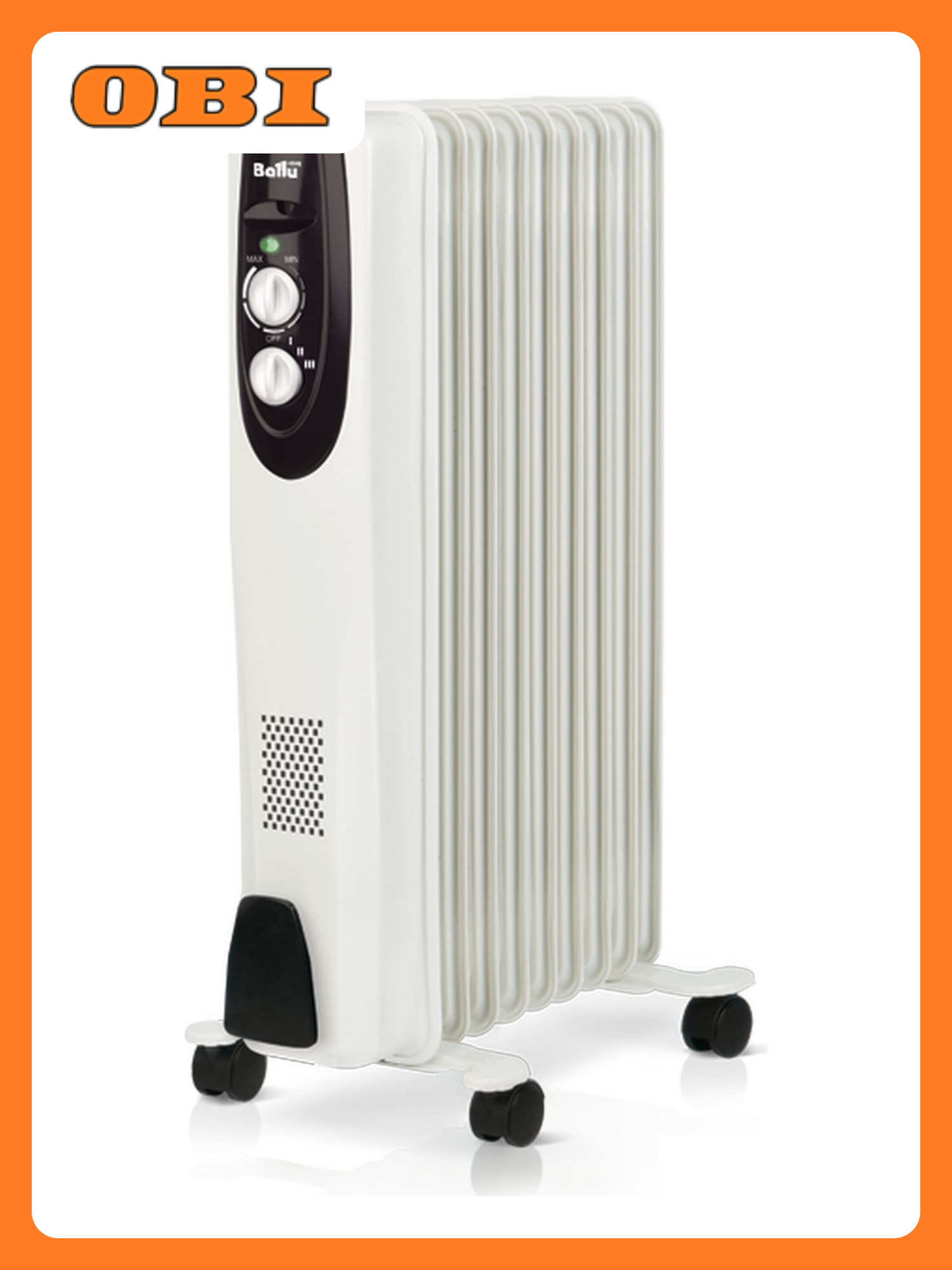 Масляный радиатор Ballu BOH/CL-09WRN 2 кВт