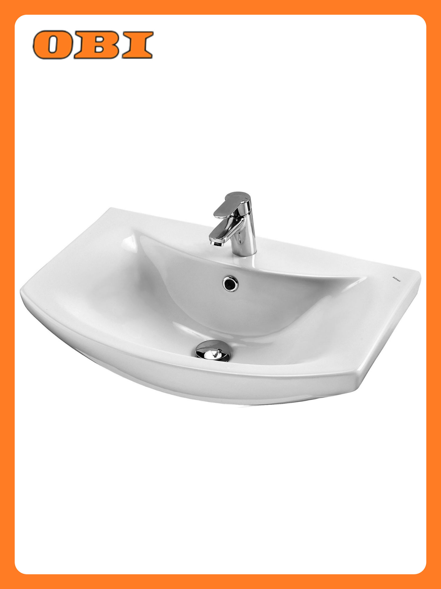 Раковина накладная SANTEK Балтика 1  WH20 7 776 70 см