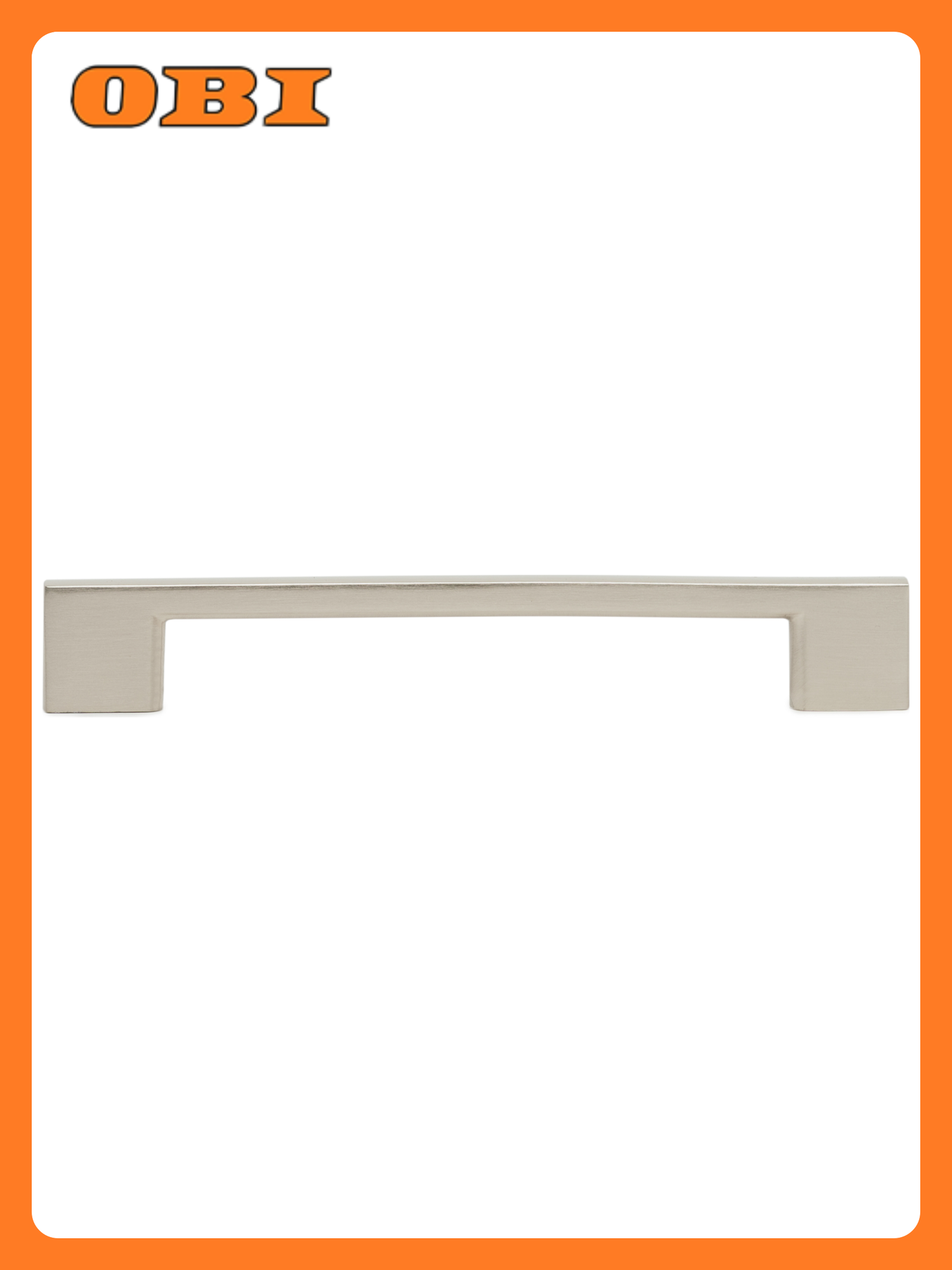 Ручка мебельная JET 288 м. ц.128 мм замак брашированный никель