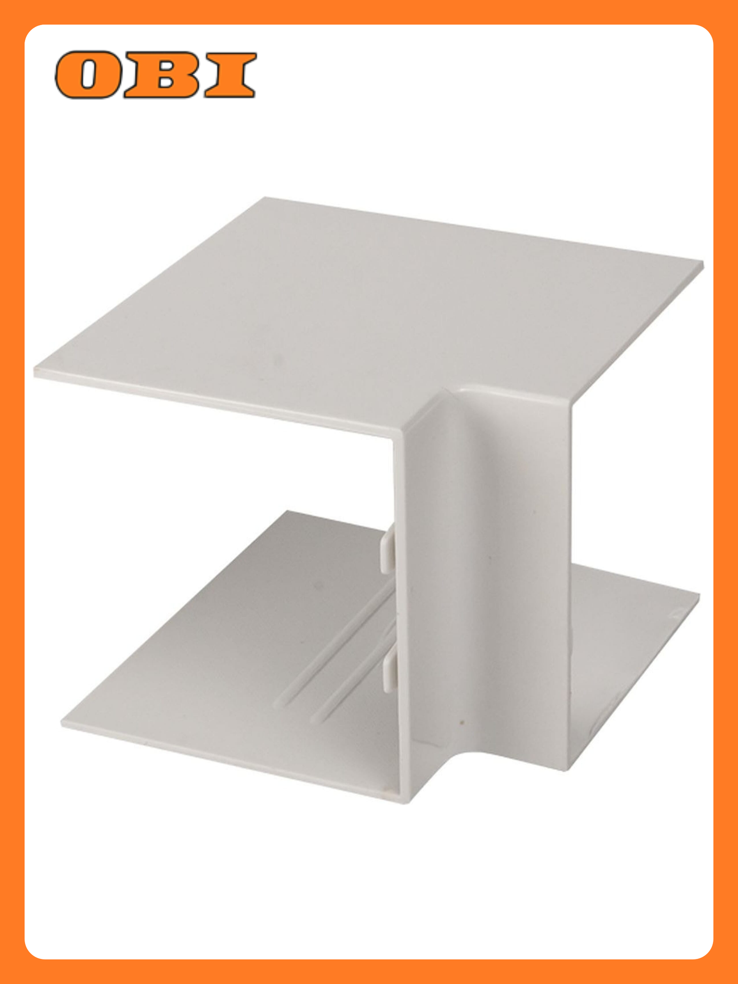 Внутренний угол EKF PROxima для кабель-канала белый пластик 60x40 мм