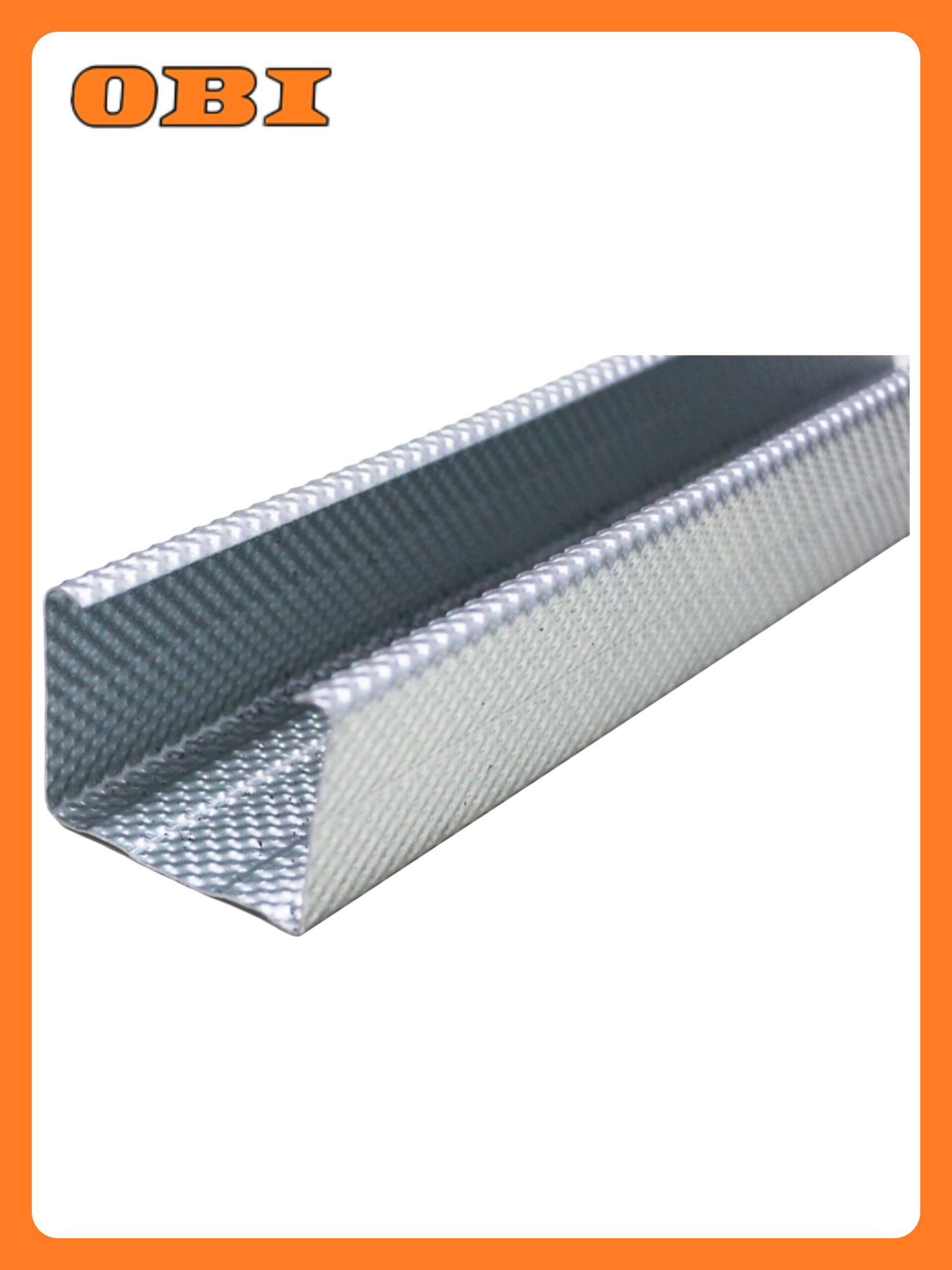 Профиль стоечный из оцинкованной стали Gyproc Ультра ПС 3000х50х06 мм