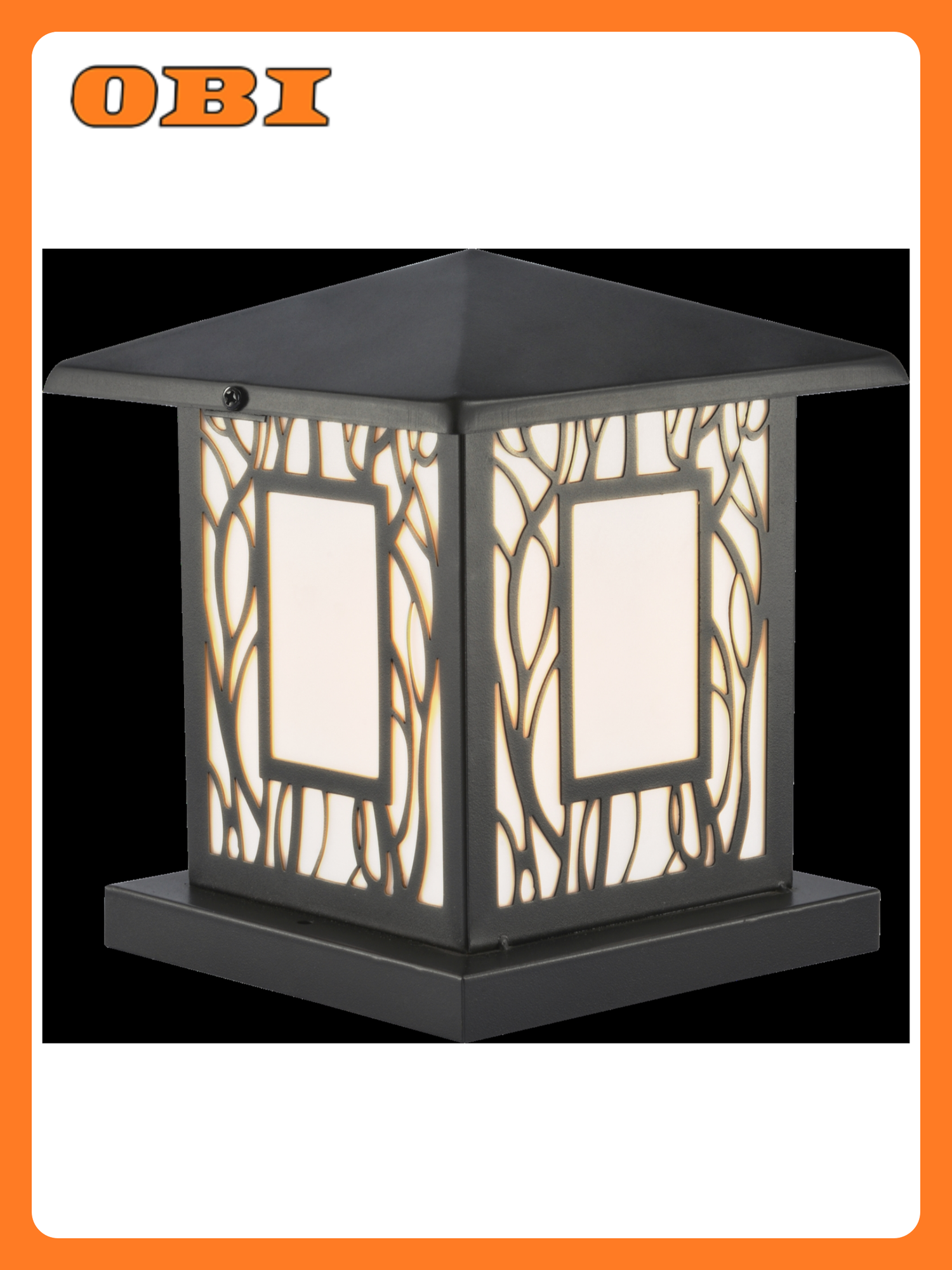 Ландшафтный светильник Voltega Nef 01В1 1хE27х40 IP44 Черный Металл