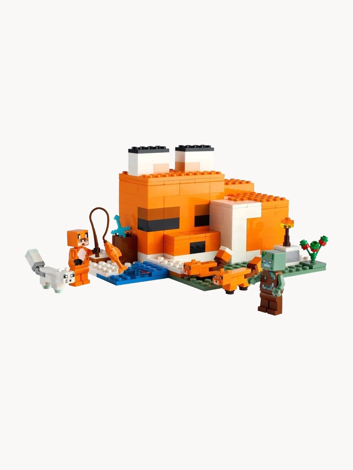 Конструктор LEGO Minecraft "The Fox Lodge" 21178, 193 детали