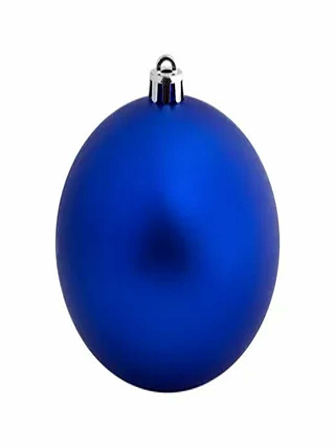 Матовый праздничный ёлочный шар «Сияние зимы» — 1 шт, яркий и стильный декор,25см