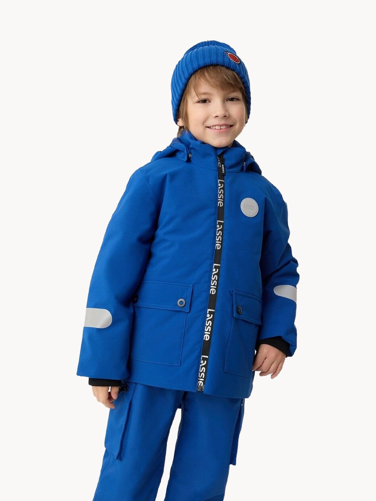 Куртка Lassie Sirpa, размер 122, cиний