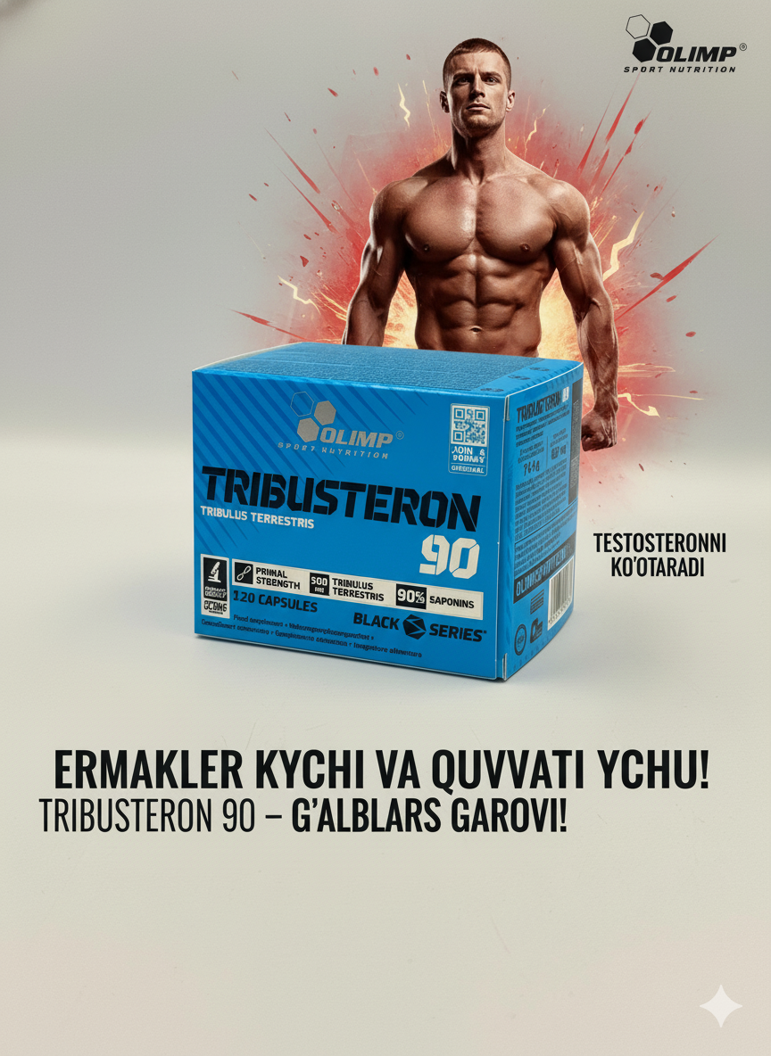 Olimp sport Tribusteron Tribulus Трибулус 90 для тестостерона 120 капсул для мужчин