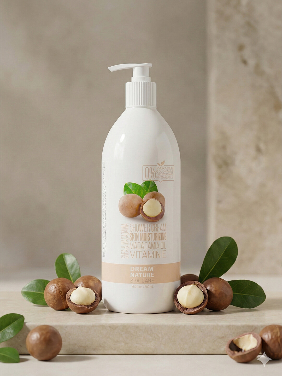 Гель для душа, DREAM NATURE SPA CARE, "SHEA & MAKADAMIA", 500 мл — фото 1