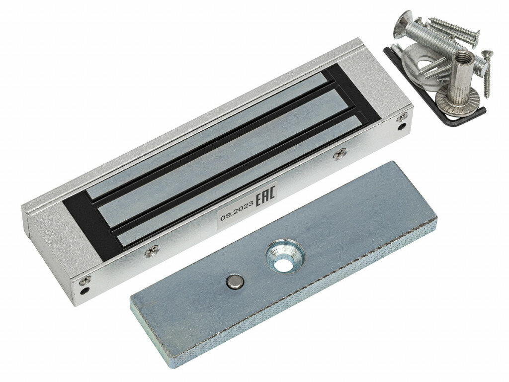 ML-180A (б/э) AccordTec Электромагнитный влагозащищенный замок IP67, усилие 180 кг