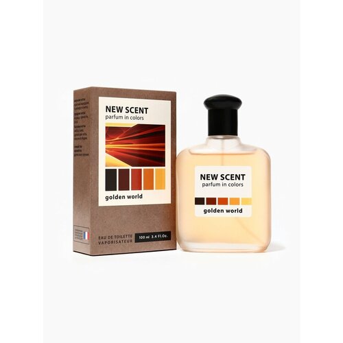 Туалетная вода мужская New Scent Golden World 100 мл 650₽