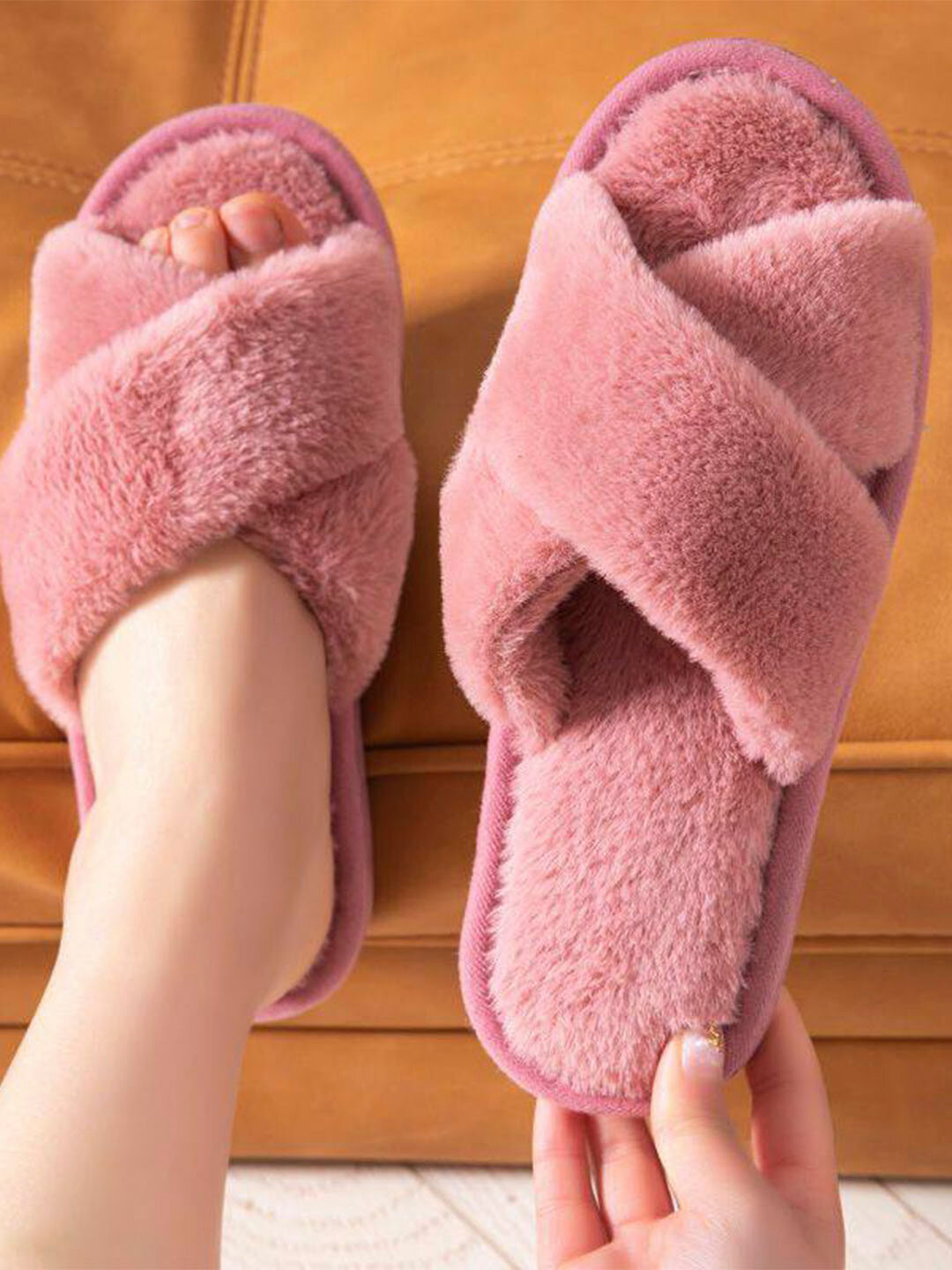 Тапочки 40-41, размер 40-41, pink — фото 1