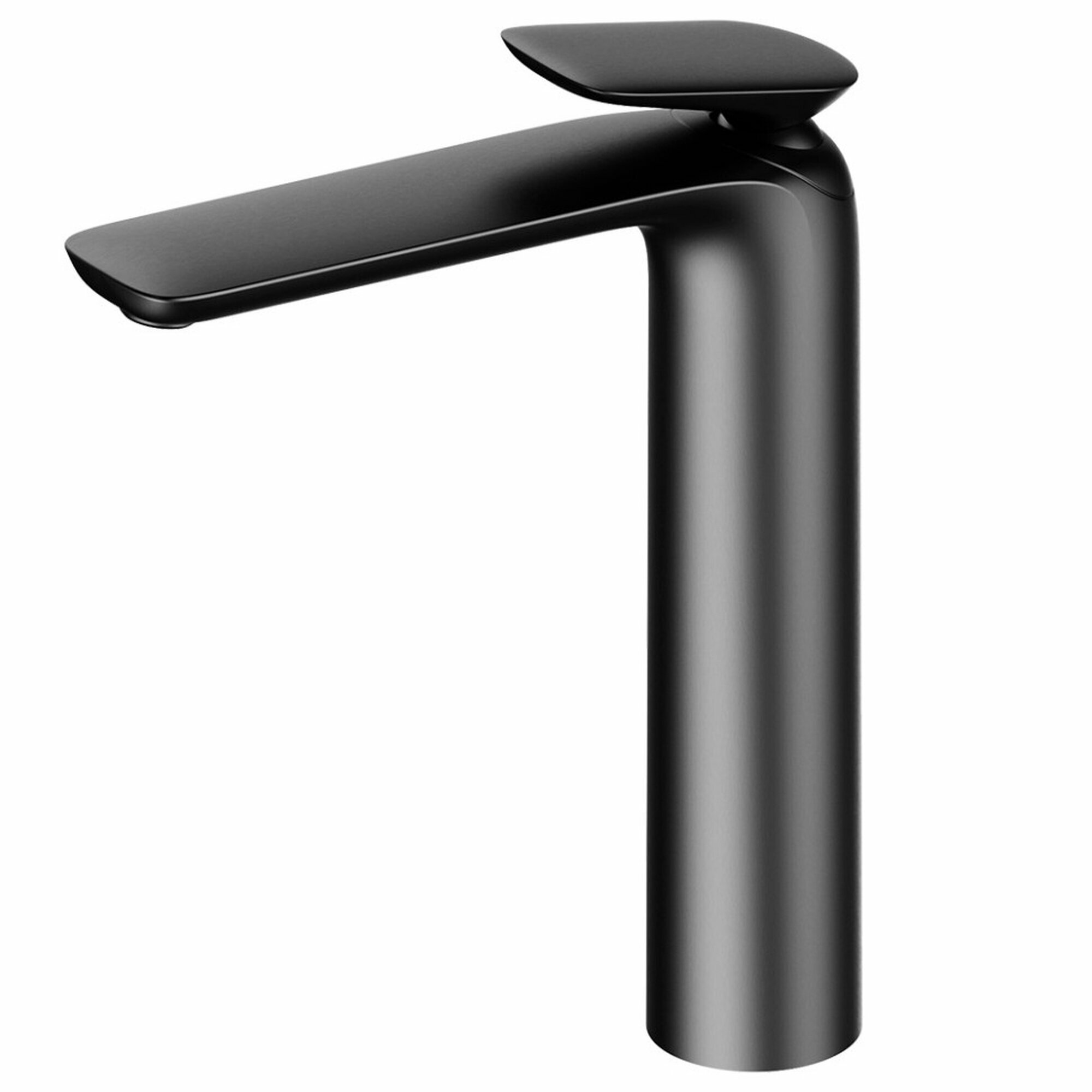 AQM6514GM Como Смеситель для раковины однорычажный, серый матовый