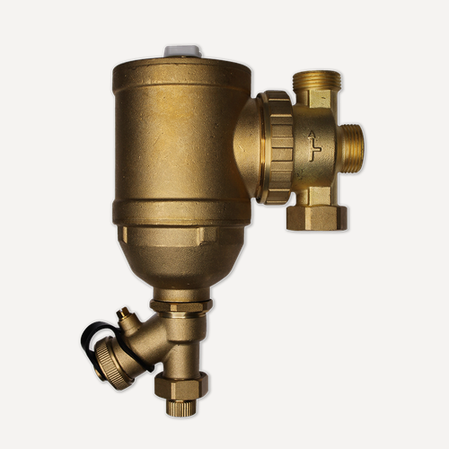 Изображение товара Фильтр дешламатор 1" Geschaften латунный, с магнитным стержнем
