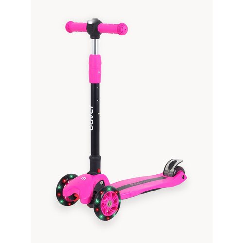 Самокат трехколесный детский складной MOWBaby MC030 Oliver, Purple