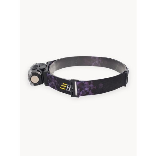 Налобный фонарь SteelStar, светодиодный, с сенсорным управлением, 5500лм, черный