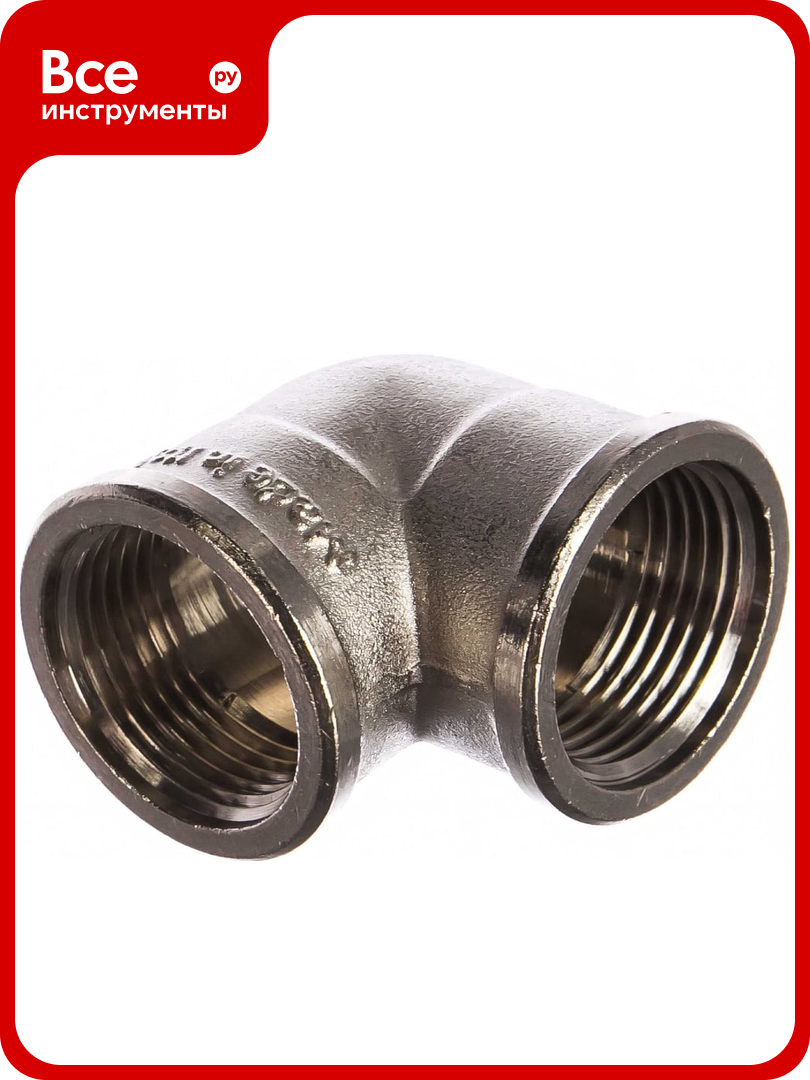 Никелированный угольник STOUT ВВ 1 SFT-0014-000001 RG008Q0QSJ2EAN