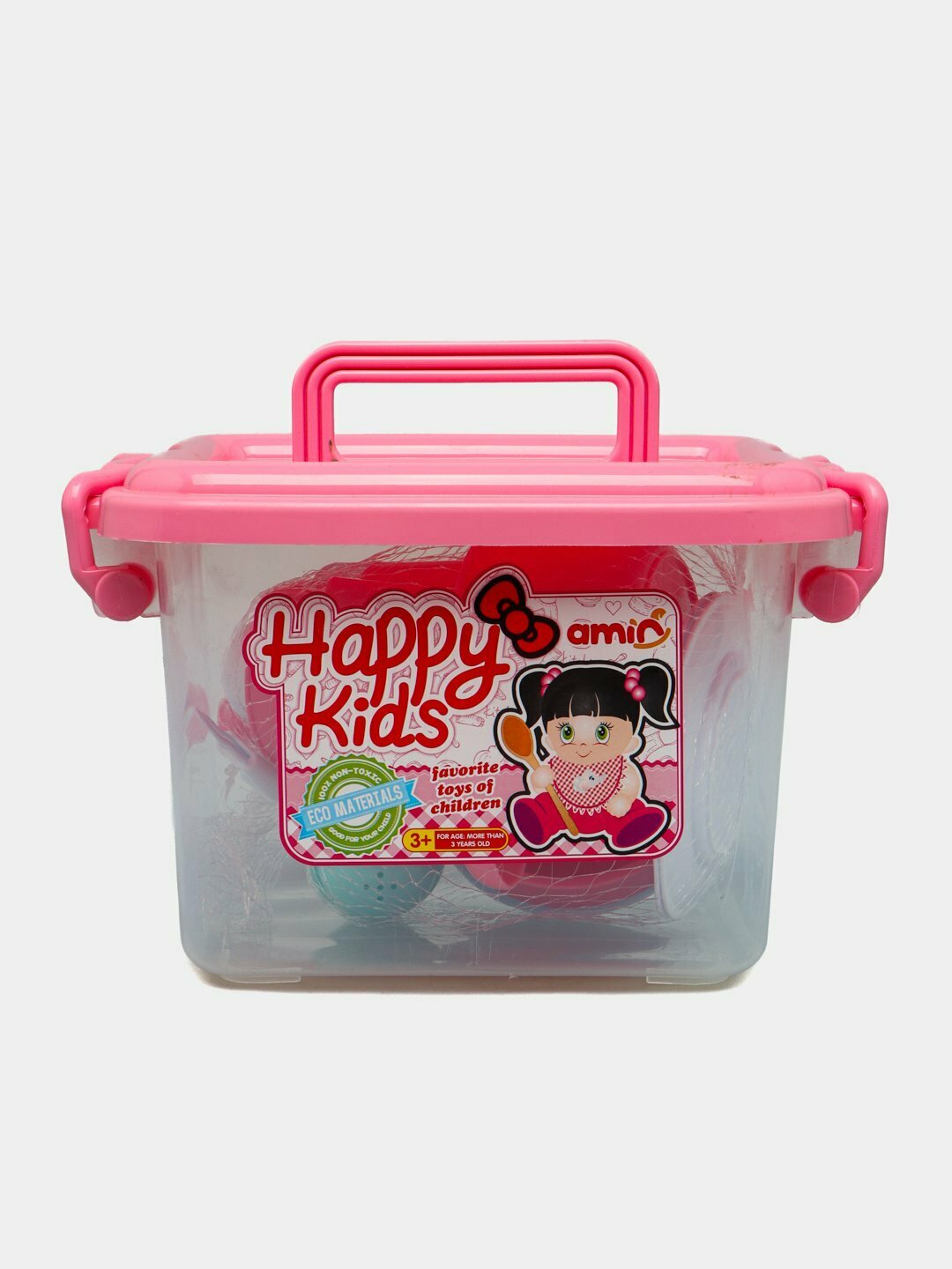 Игрушечный кухонный набор "Детская кухня", для девочек, от 3 до 9 лет, разноцветный — фото 1