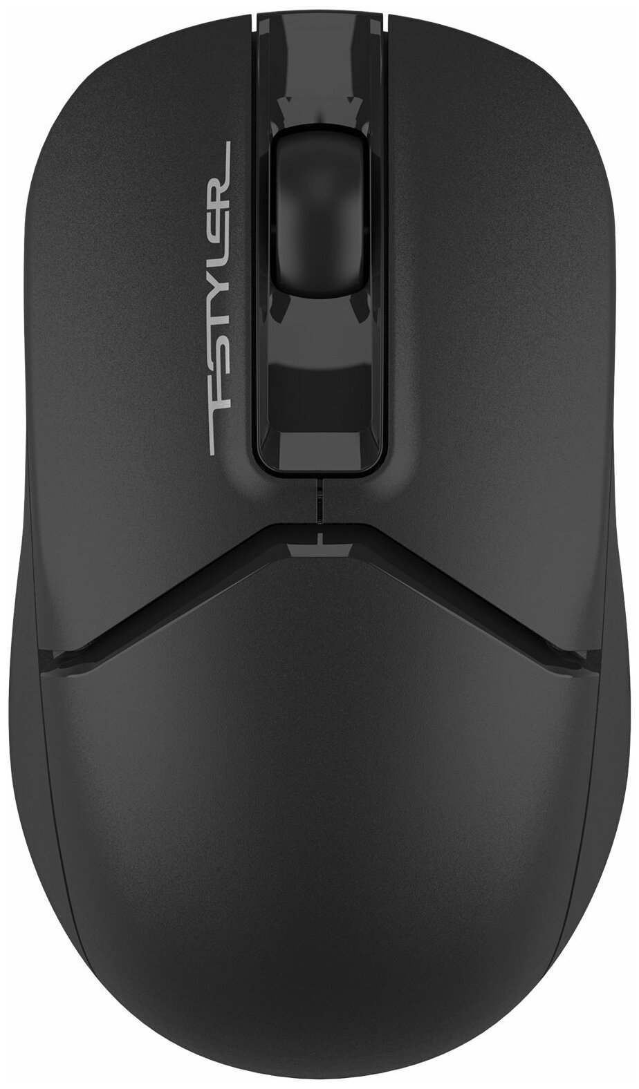Мышь A4Tech Fstyler FG12 черный оптическая (1200dpi) беспроводная USB (3but)