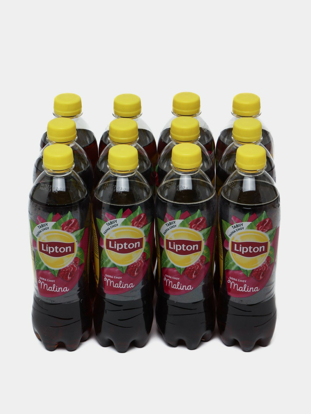 Черный чай Lipton Малина, 0,5 л х 12 шт