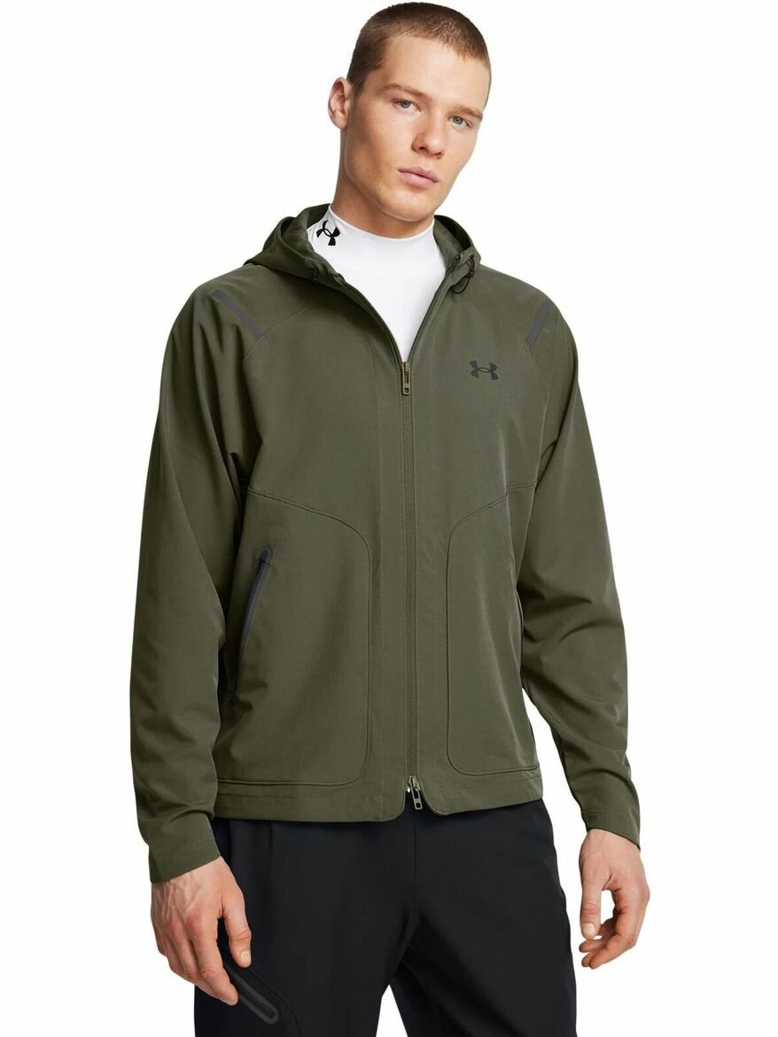 Куртка спортивная Under Armour UA Unstoppable Jacket LC размер XL зеленый