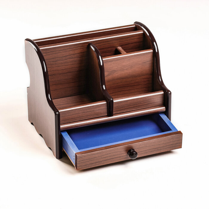 Органайзер 5 секций 1 выдв ящик 21*15*16см