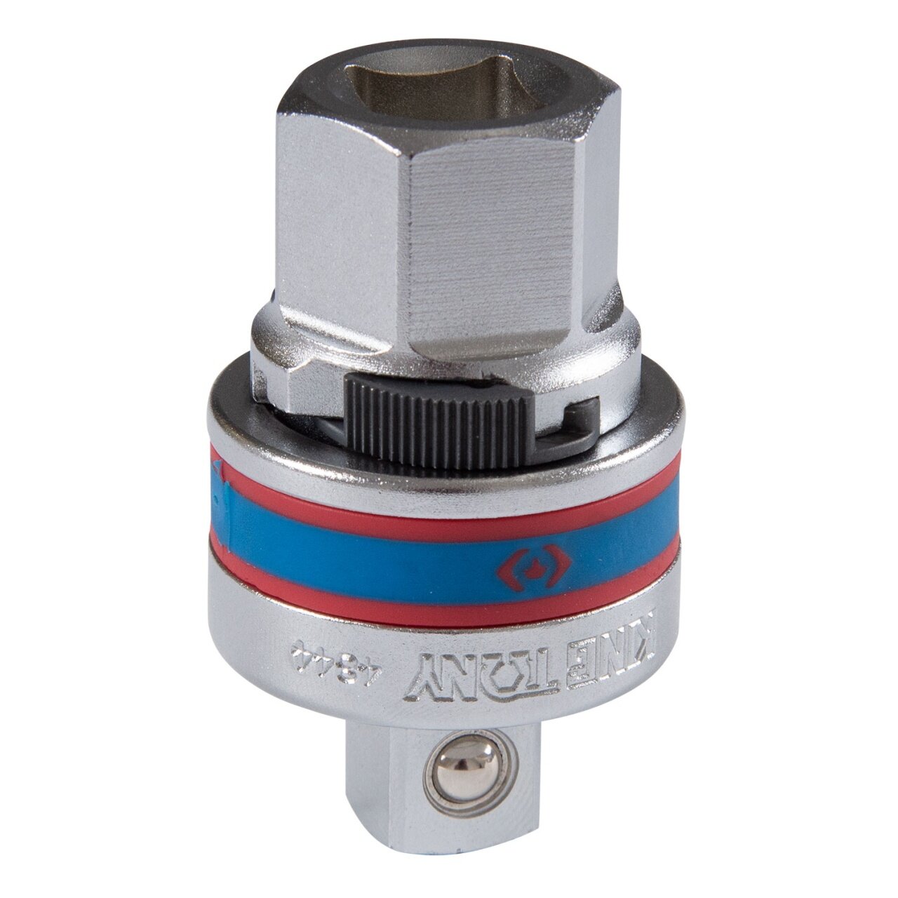 Переходник 1/2">1/2", трещоточный, 72 зубца KING TONY 4844R — фото 1