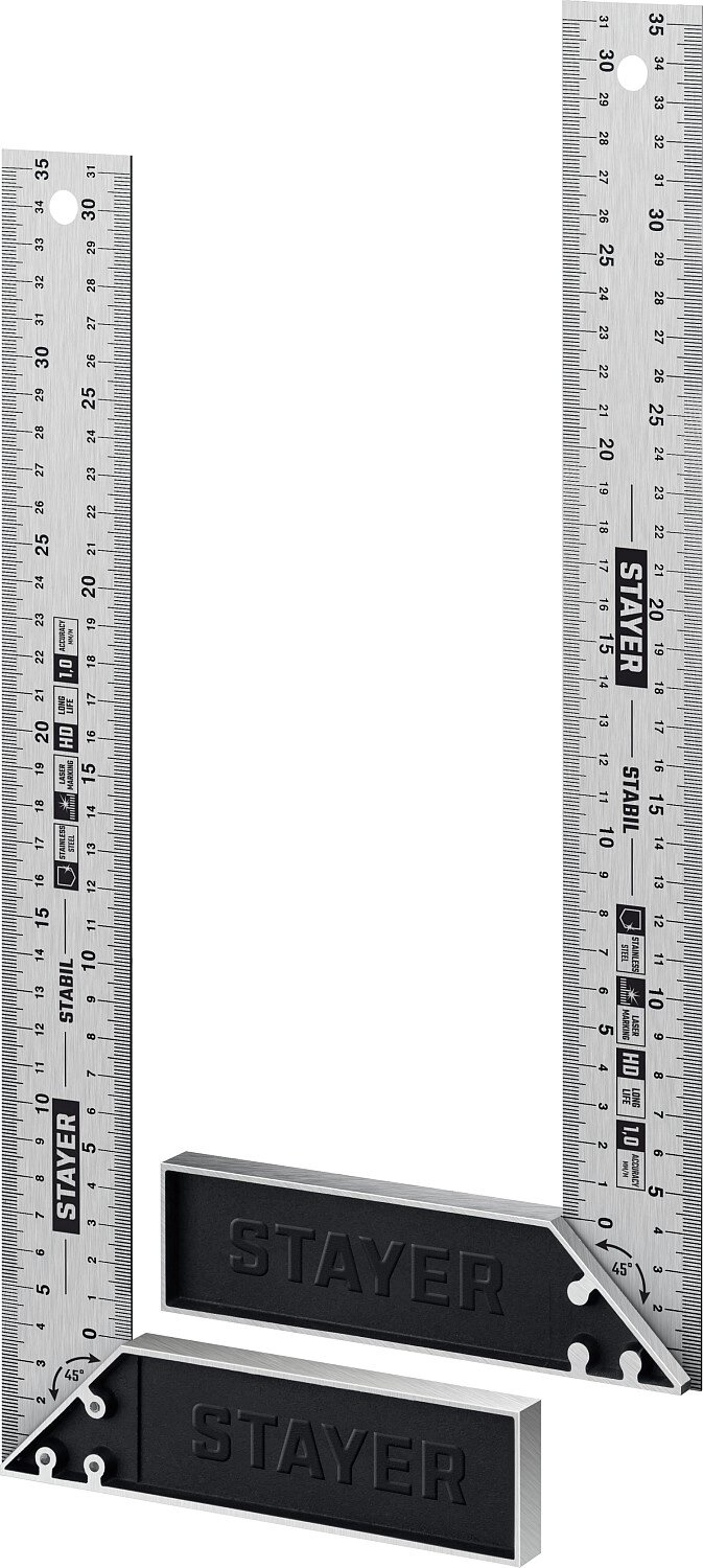 Столярный угольник Professional STAYER 3431-35_z02 — фото 1