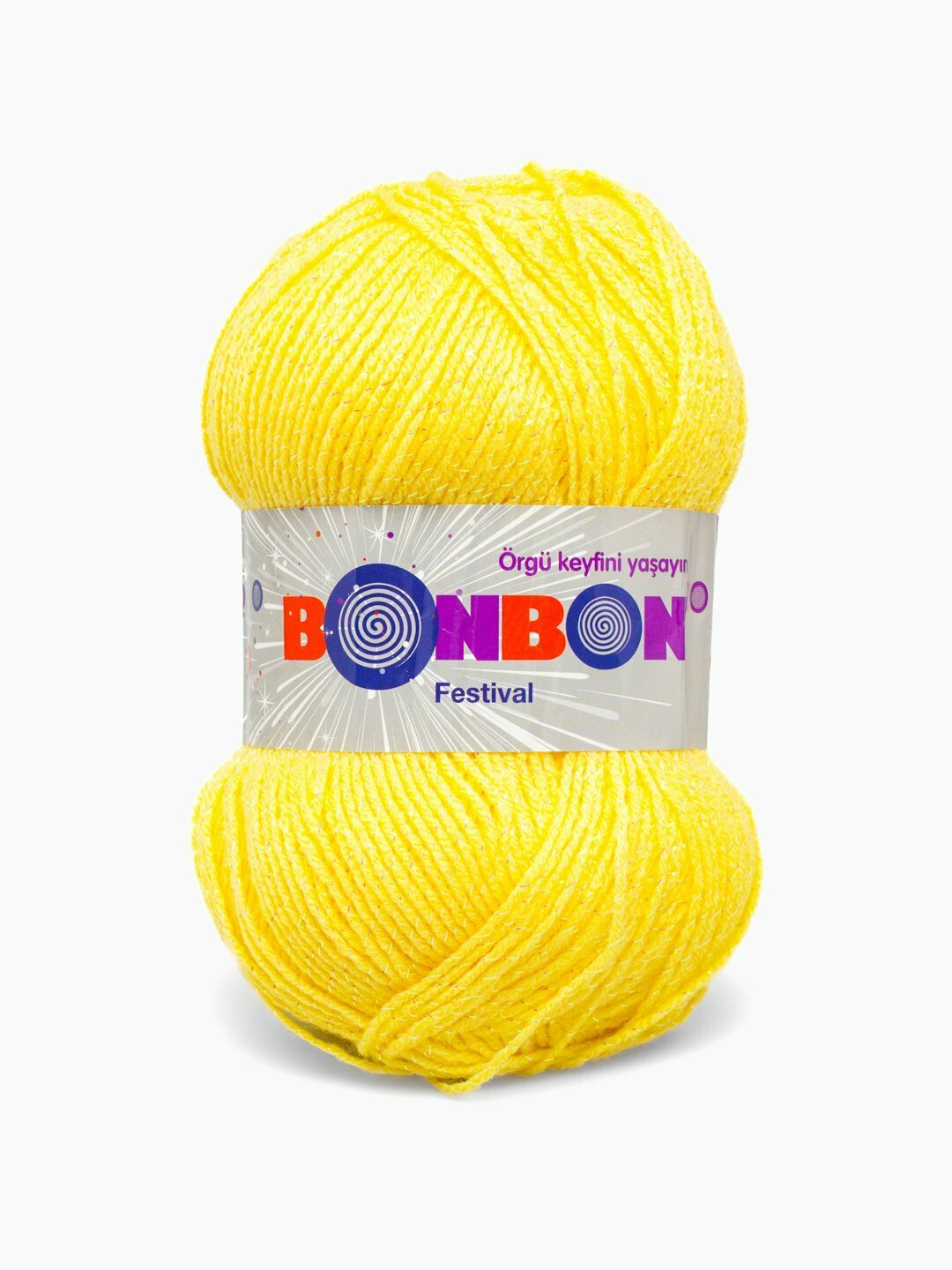 Пряжа Bonbon "Festival", для вязания, длина 300м, акрил 100%, 5шт