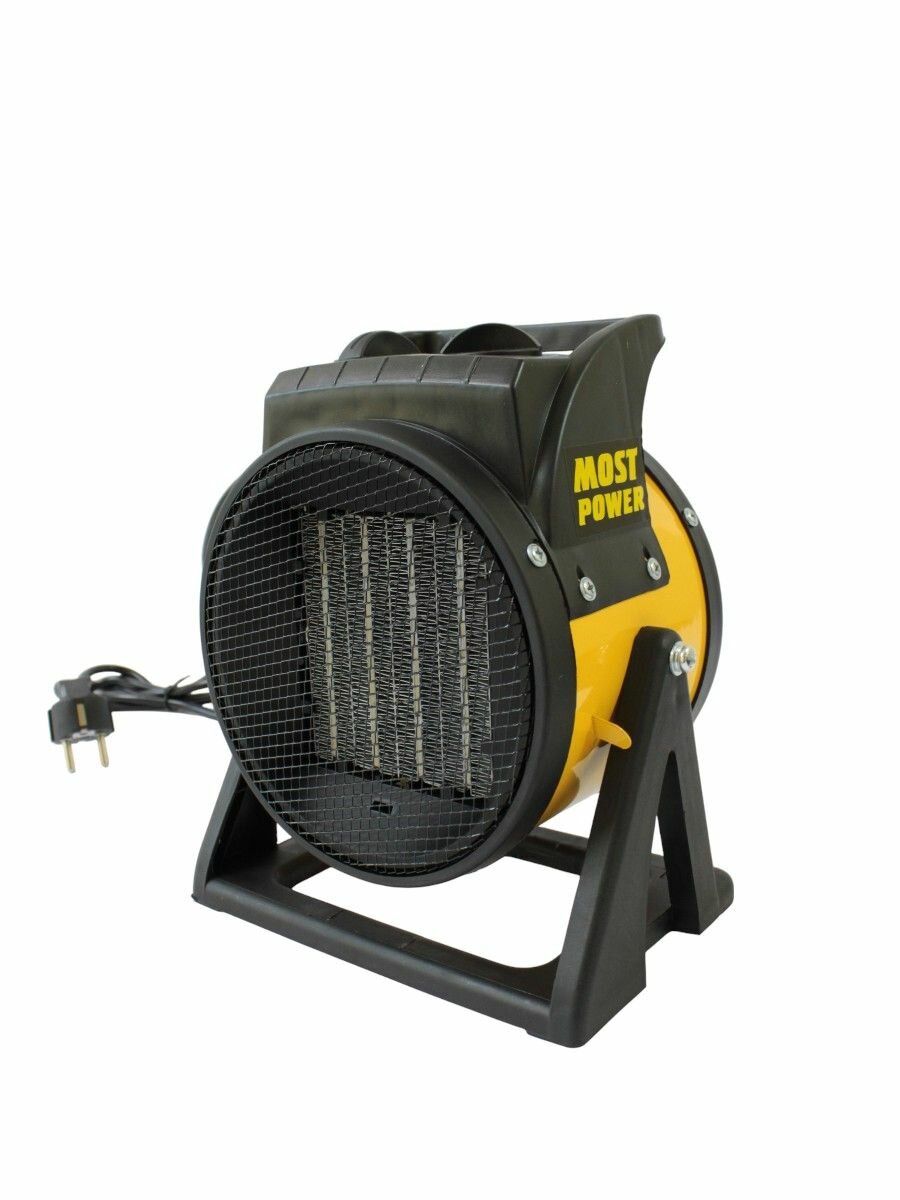 Тепловая пушка электрическая MOST POWER PTC2000T 1000/2000 Вт мощность и 20 м2 площадь обогрева