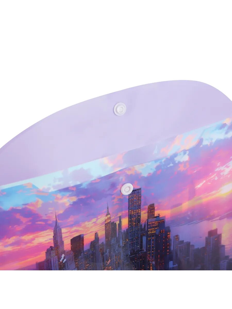 Папка конверт А5 на кнопке — фото 1