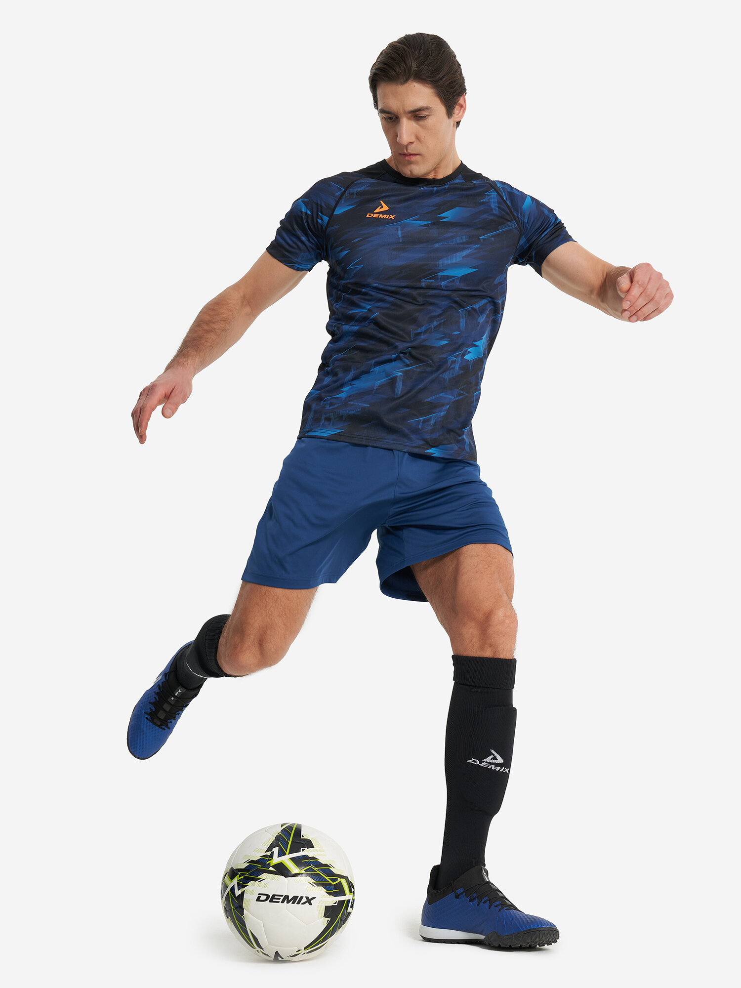 Шорты спортивные Demix, размер 56-58, синий — фото 1