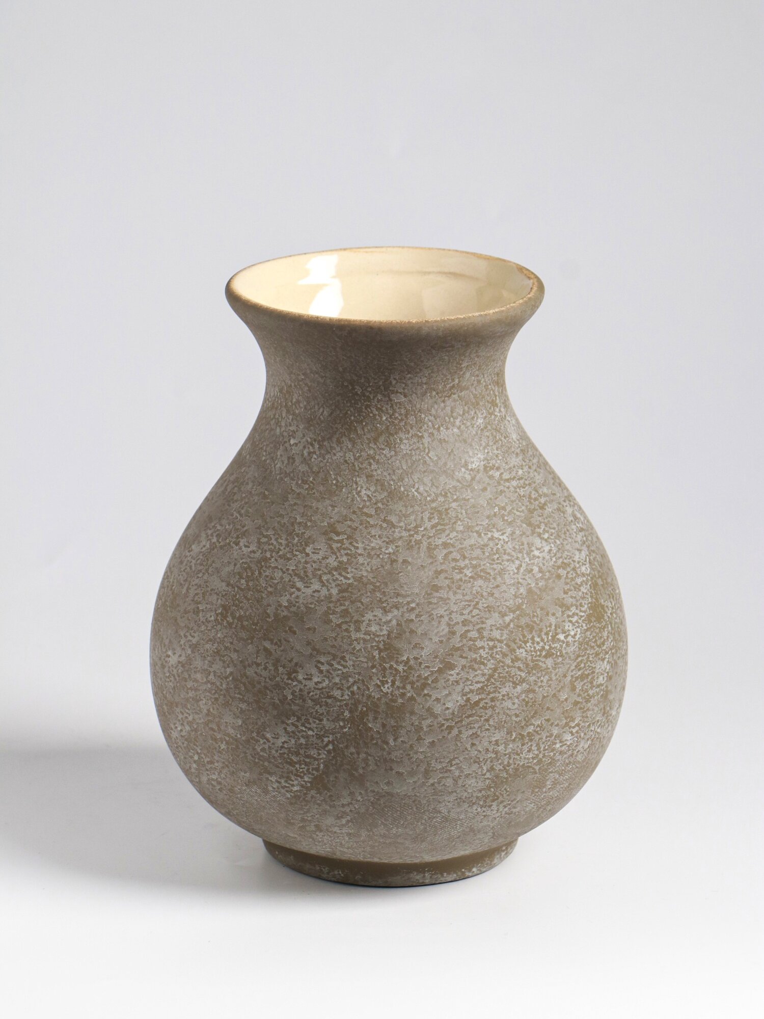 Ваза «Клето» 20×15 см керамика серая