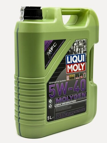 Изображение товара LIQUI MOLY Molygen New Generation 5w40 (5л) 9055