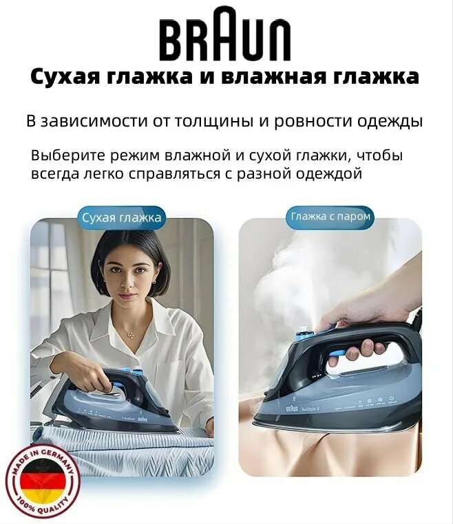 Утюг Braun - фото №19