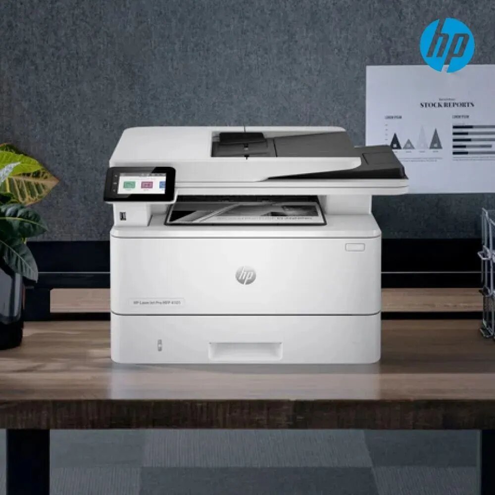 Лазерный принтер HP LaserJet Pro MFP 4103, сетевой, двусторонняя печать