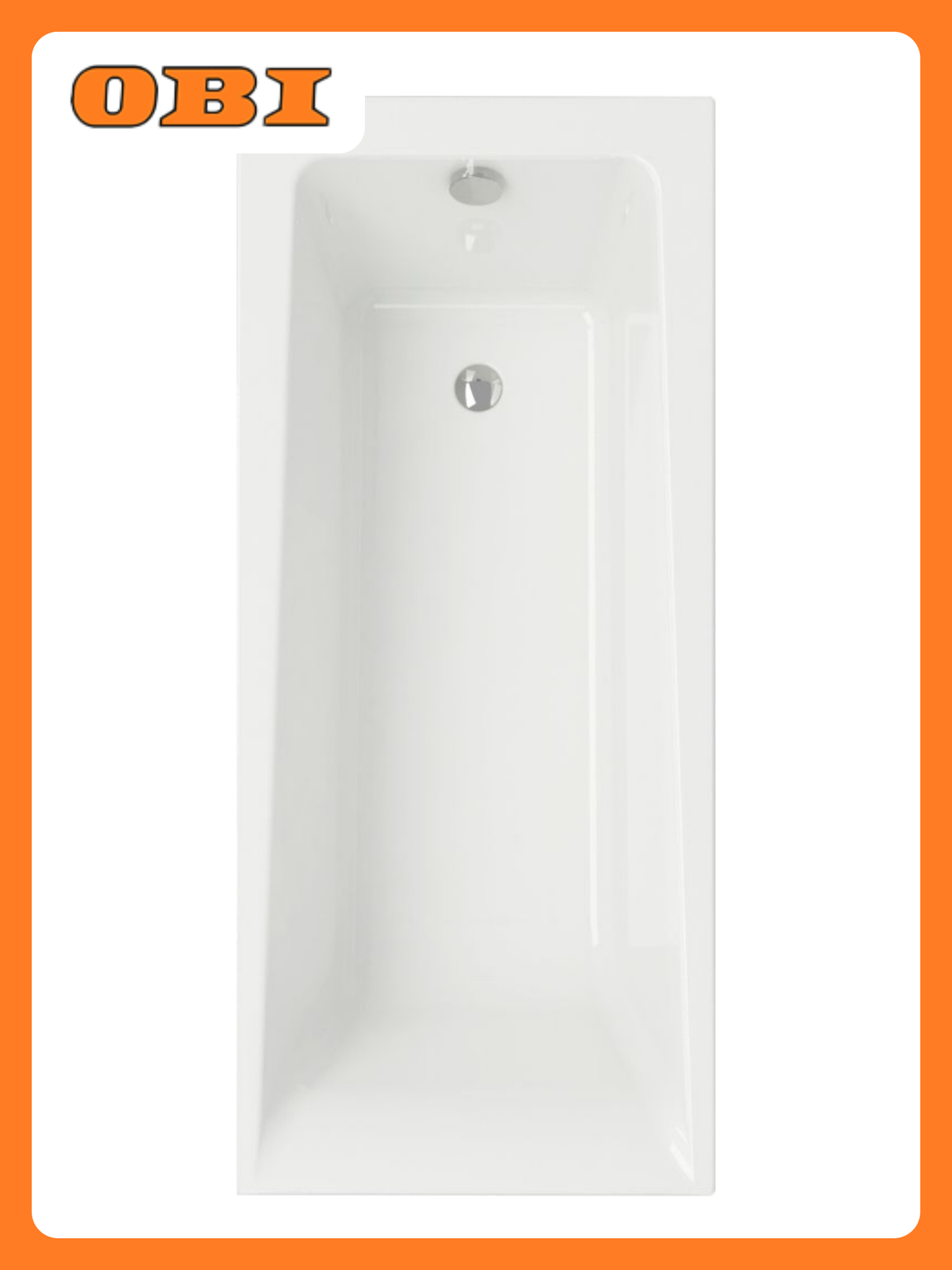 Ванна акриловая Cersanit Lorena 63322 160x70 см без каркаса.