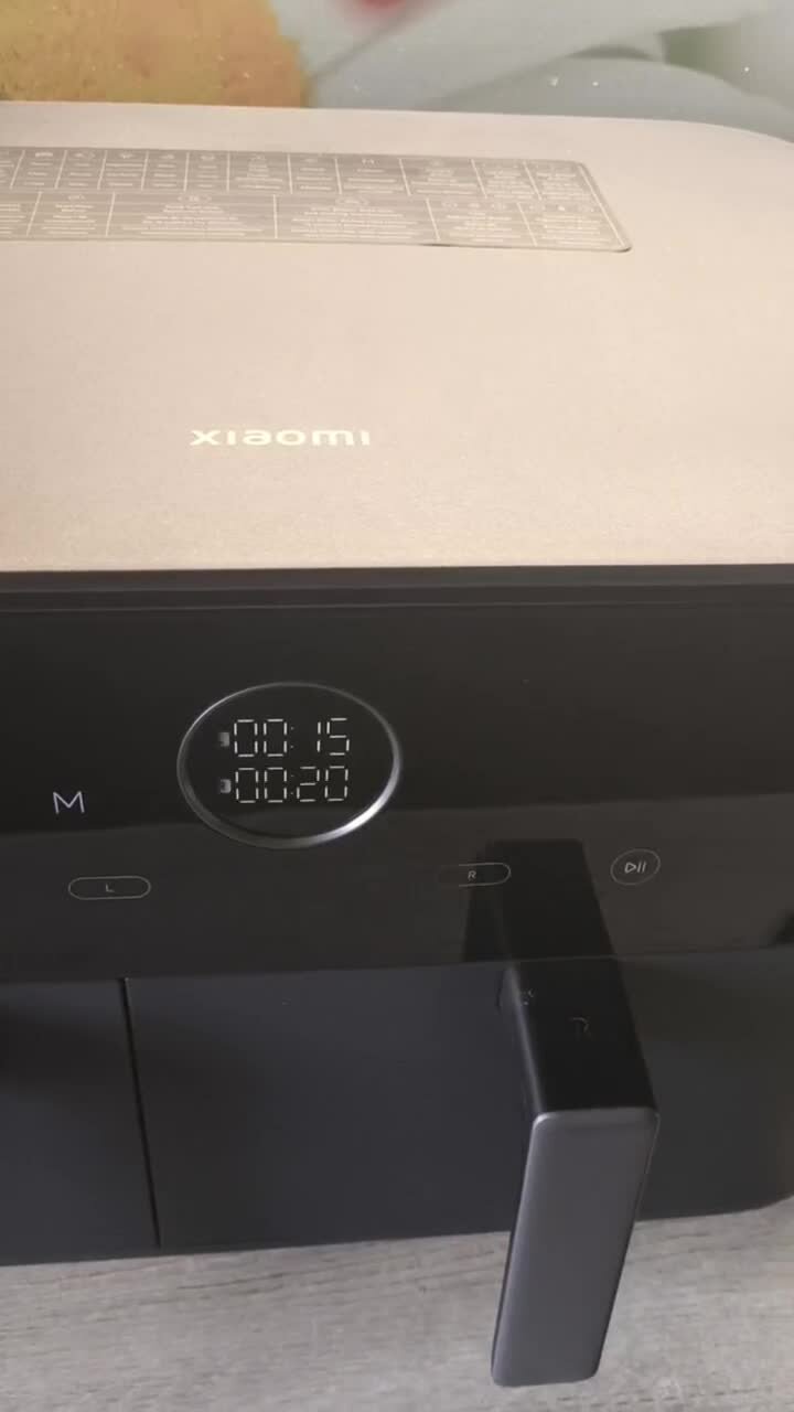 Изображение Аэрогриль фритюрница Xiaomi Mijia Smart Air Fryer 6.5L MAF10 (Black) BHR7357EU, черный