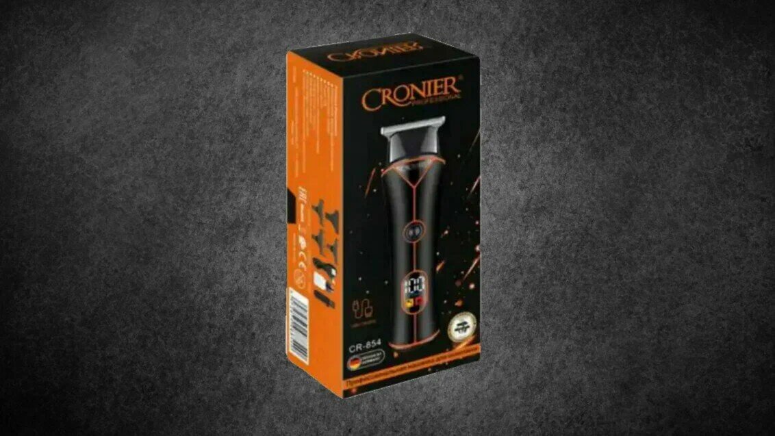 Машинка для стрижки волос Cronier CR-854 / Триммер для волос trimmer — фото 1