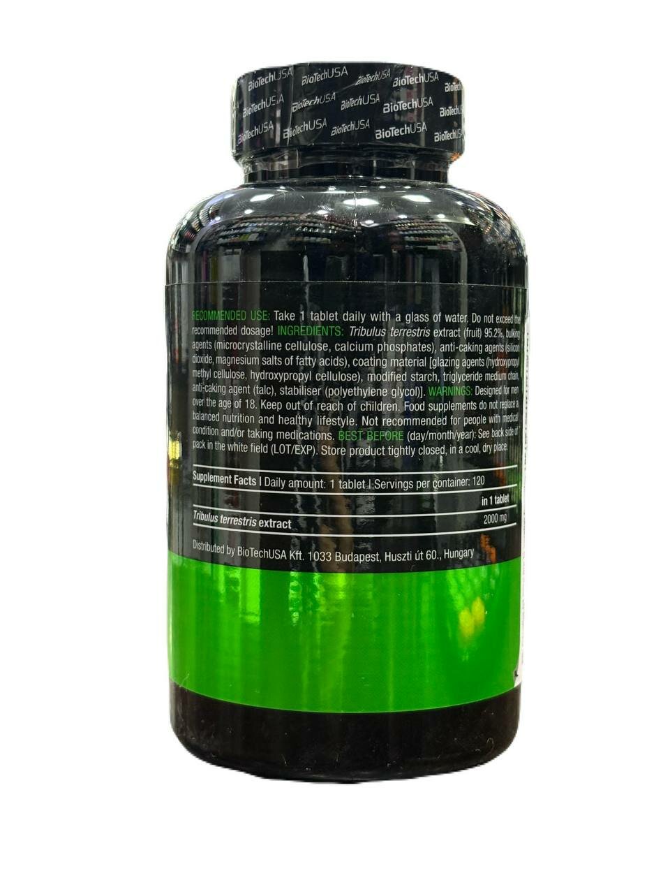 Тестобустер BioTech USA Tribooster, натуральный, 60 таблеток — фото 1