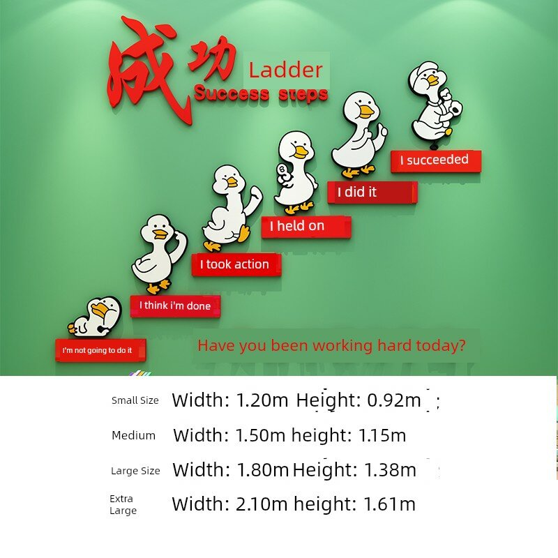 Наклейки для украшения классных комнат на новый семестр в средней и старшей школах для мотивации учеников и