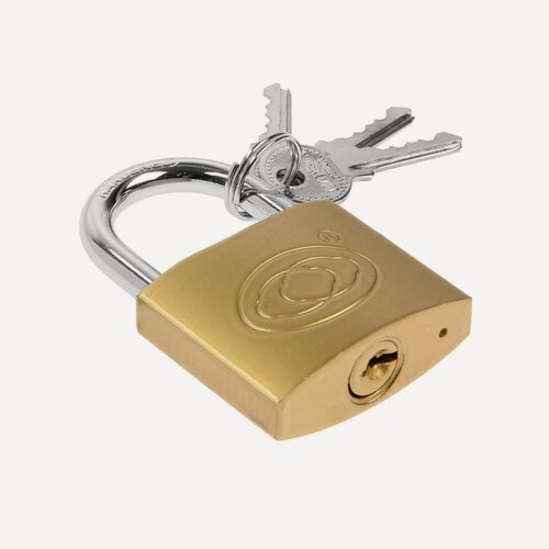 Изображение товара Замок навесной тундра тип 14 , автоматический, 50 мм, 3 ключа