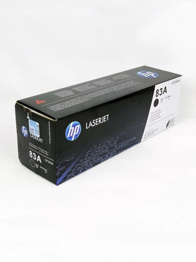 Оригинальный черный лазерный картридж HP 83A/CF283A — фото 1