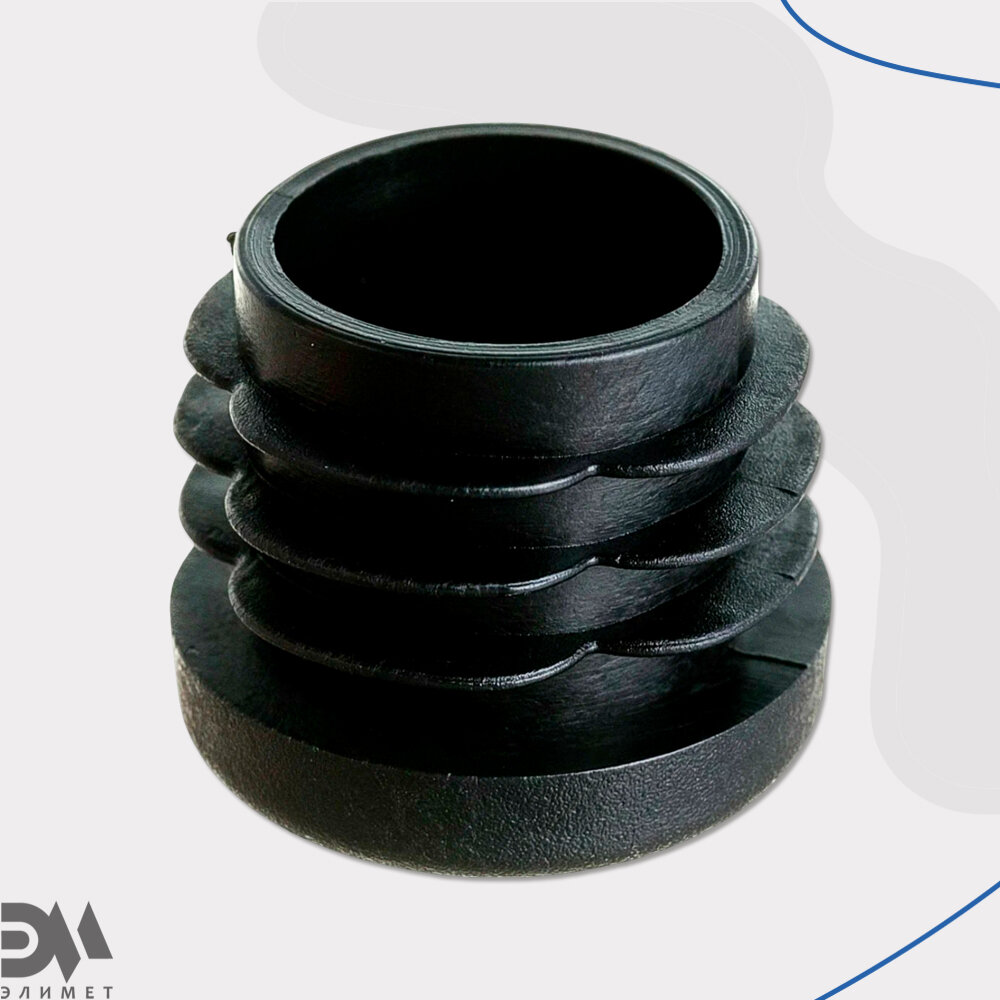 Заглушка д.22 мм, для профильной трубы, 10 шт — фото 1