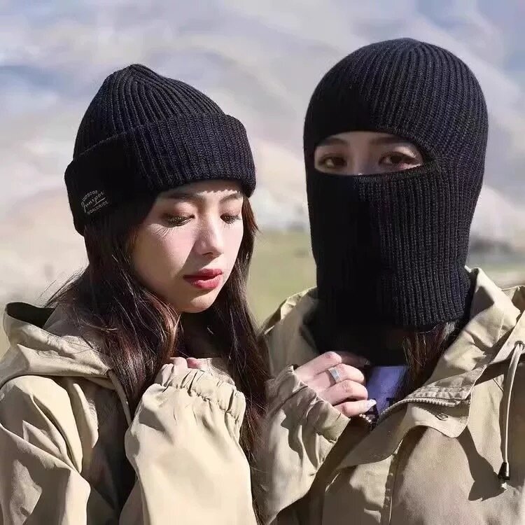 Шапка FILINN шерстяная,вязаная для мужчин, размер нет, черная — фото 1