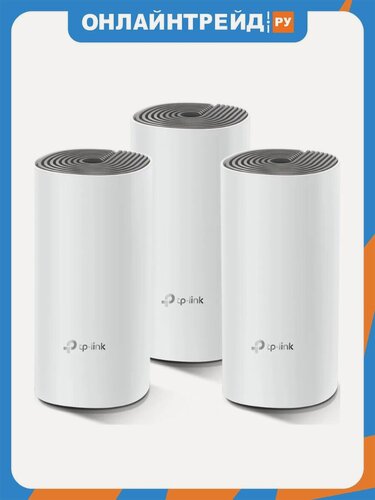 Изображение товара Wi-Fi Mesh Система Tp-link Deco E4 (3-Pack)